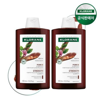 피에르파브르 클로란 퀴닌 에델바이스 샴푸 400ml (2개)