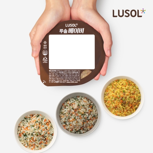 루솔 프리미엄 4단계 아기밥 180g (7개)