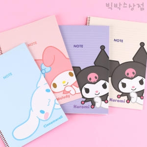 산리오 원링노트 1p 캐릭터즈 공책 어린이 초등학생 라인 유선 문구 학용품 쿠로미 시나모롤 마이멜이미지입니다. 누르면 해당 게시물로 새창이동합니다.