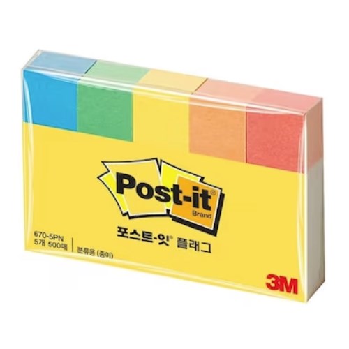 3M 플래그 분류용 670-5PN (5개)_이미지