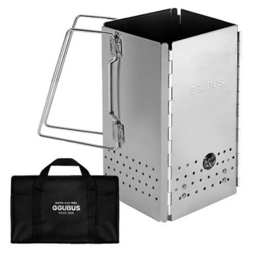 꾸버스 사각 차콜 스타터 특대형 9.5L