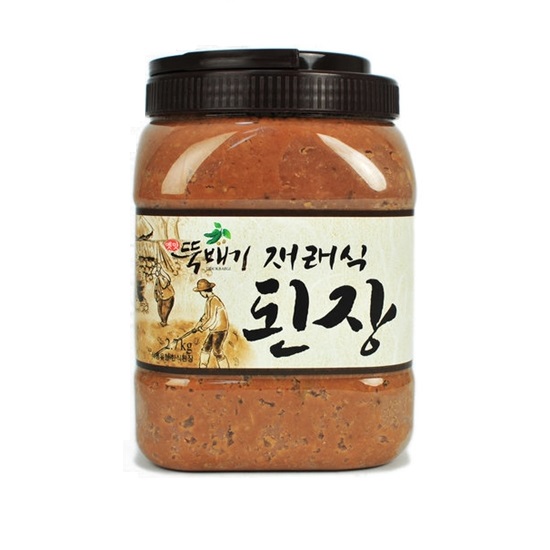뚝배기식품 옛맛 뚝배기 재래식 된장 2.7kg (1개)_이미지