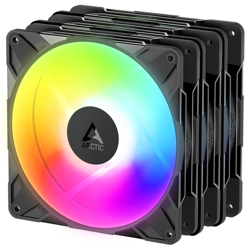 ARCTIC P14 Pro ARGB Reverse 서린 (3팩, 블랙)_이미지