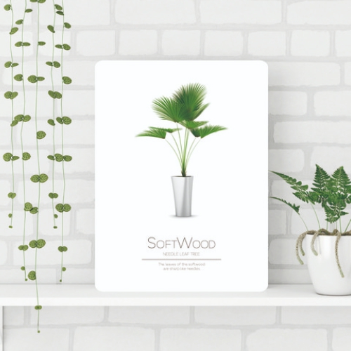 가온 소프트우드 접이식 액자테이블 (80x60cm)