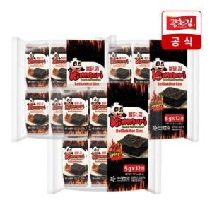명란김 12+12+12 총36봉 도시락김 불닭김