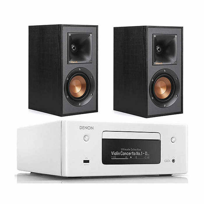 데논 RCD-N10 + 클립쉬 R-41M