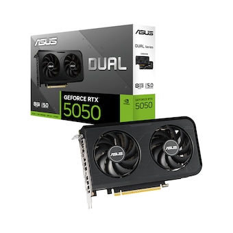 ASUS DUAL 지포스 RTX <b>5050</b> D6 8GB 대원씨티에스