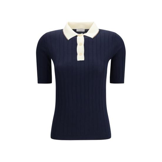 브루넬로쿠치넬리 폴로 티셔츠 M14817205 CND78 BLUE_이미지