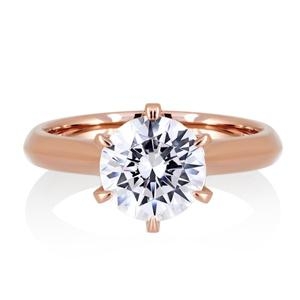 하나다이아몬드 2캐럿 천연다이아몬드 14k 18k 반지 웨딩링 예물 결혼 반지 켈리 HNDR2C208