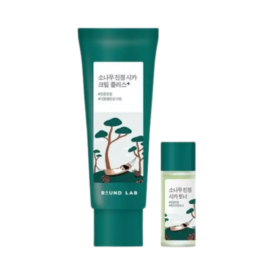 라운드랩 소나무 진정 시카 크림 플러스 60ml (기획세트)_이미지