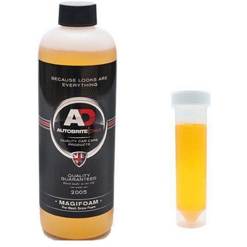 오토브라이트 다이렉트 AD 스노우폼 샴푸 매지폼 500ml + 코니칼 튜브_이미지