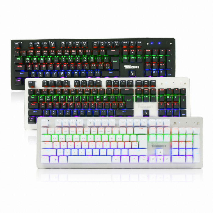 웨이코스 씽크웨이 truMech K1040 (화이트, 청축)