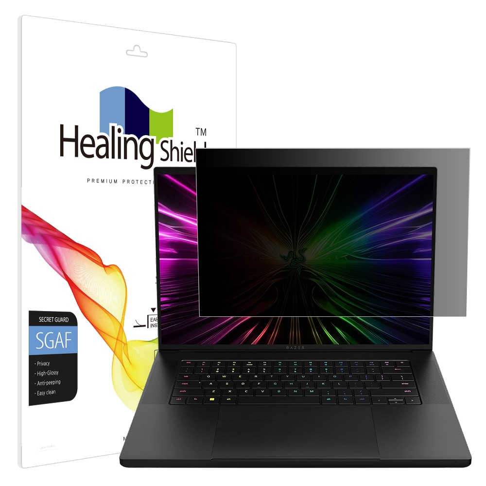 Razer Blade 14 2024 프라이버시 고광택 사생활 보호필름