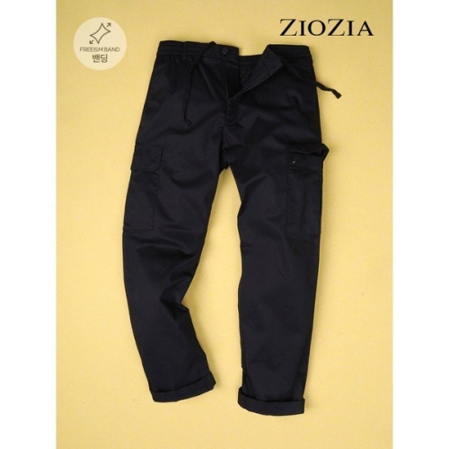 풀밴딩 스트레치 카고 팬츠_ABC2PP1104_A