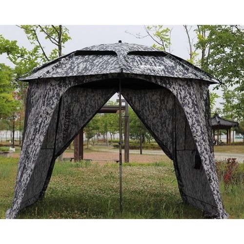 트라이캠프 밀리터리 파라솔 52인치 (단품+파라솔월)_이미지