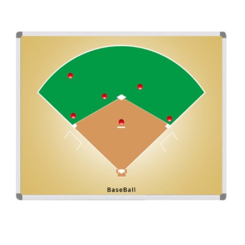 금강칠판교구산업 휴대용 야구 작전판_이미지