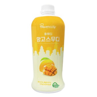 세미 베버시티 후루티 <b>망고</b> 스무디 1.8kg