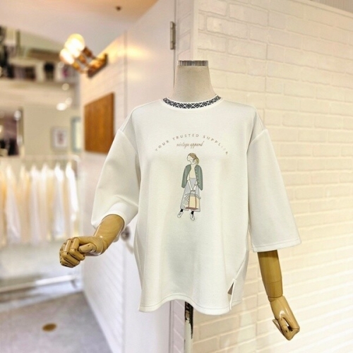 르피타 르팔오소녀피셔츠 L261BTS371