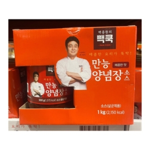 코스트코 백종원 만능 양념장 500g 2개 500ml_이미지