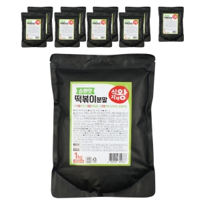 식자재왕 떡볶이분말 순한맛 1kg 10개