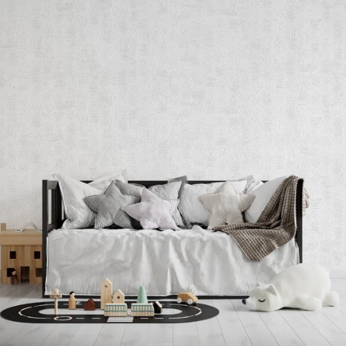 이노하우스 접착식 단열벽지 마가렛화이트 (1장, 100cm x 50m)_이미지