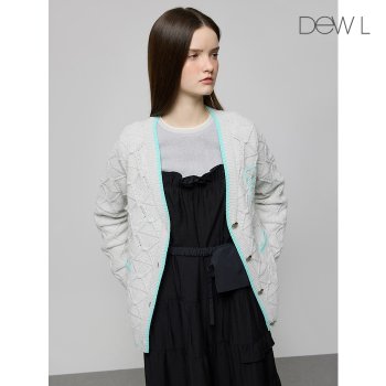 대현 듀엘 브이넥 루즈핏 가디건 LG_D251KSL007