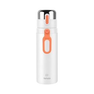 타푸코 원터치 스텐레스 보온병 화이트 500ml_이미지
