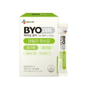 CJ웰케어 바이오 코어 데일리 유산균 30포 (2개)