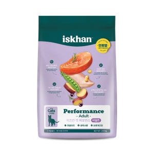 이즈칸 캣 퍼포먼스 어덜트 2.5kg (3개)_이미지