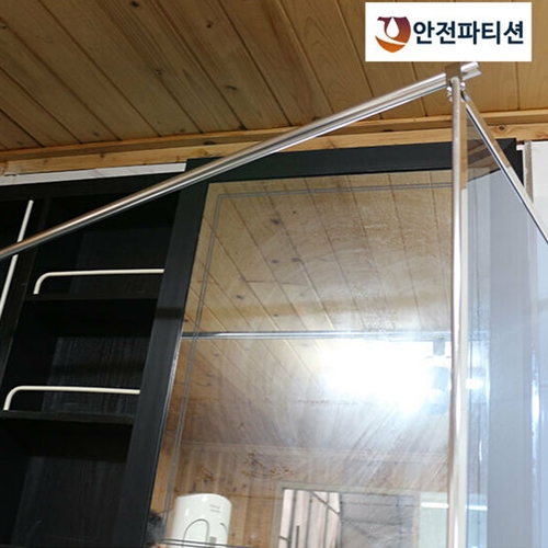 에코그린 AS310 브론즈 강화유리 안전파티션 750_이미지