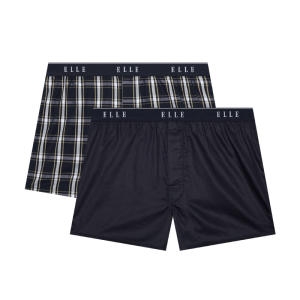 엘르이너웨어 빅보이 로고 트렁크 2PACK EDMTK981NN