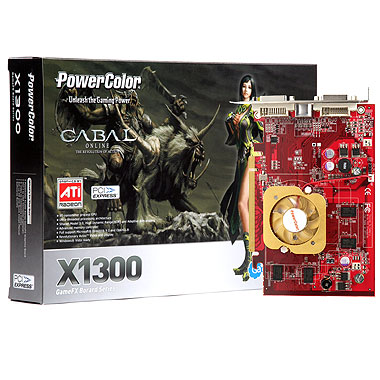 PowerColor �󵥿� X1300 256MB ����