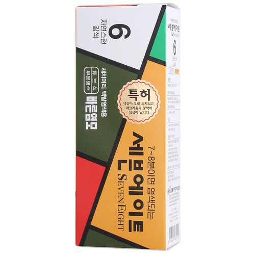 세븐에이트 일반 염색약 50g (5개)_이미지