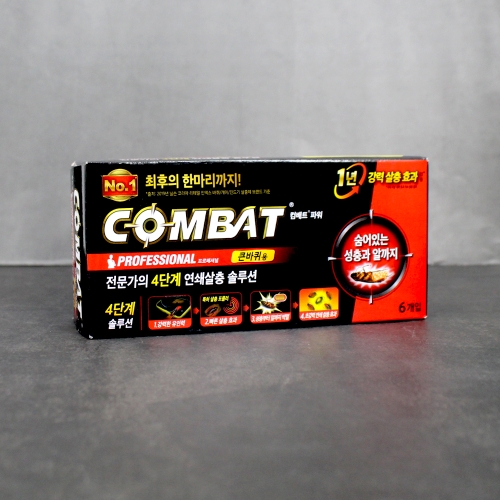 컴배트 큰바퀴용 6p / 바퀴벌레약 퇴치제