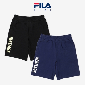 휠라키즈 키즈 헤리티지 5부 팬츠/FK2FPE2111X_이미지