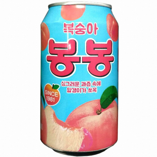 해태htb 복숭아 봉봉 340ml (48개)_이미지
