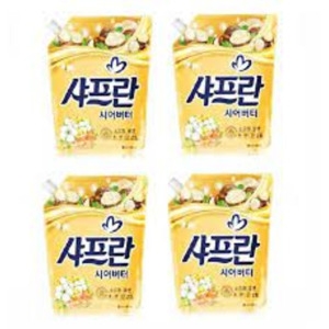 LG생활건강 샤프란 아로마 소프트 코튼 리필 2.1L (4개)