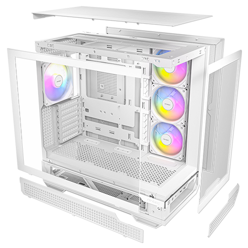 Antec C7 MESH ARGB BTF (화이트)_이미지