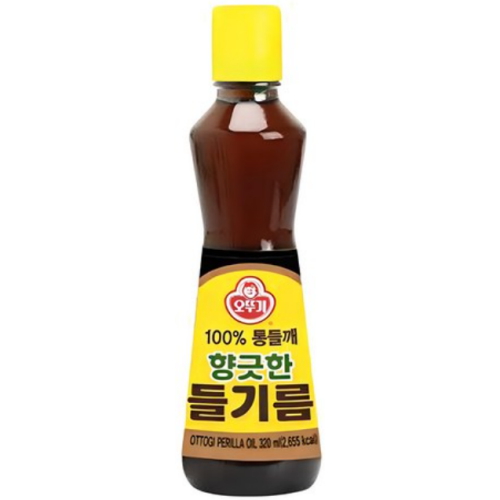 오뚜기 향긋한 들기름 320ml (9개)_이미지