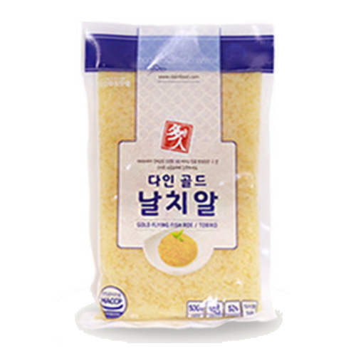 다인푸드 날치알 골드 500g이미지입니다. 누르면 해당 게시물로 새창이동합니다.