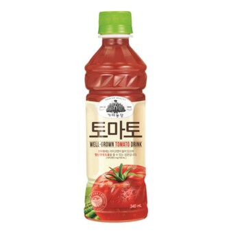 웅진식품 가야농장 <b>토마토</b> 340ml