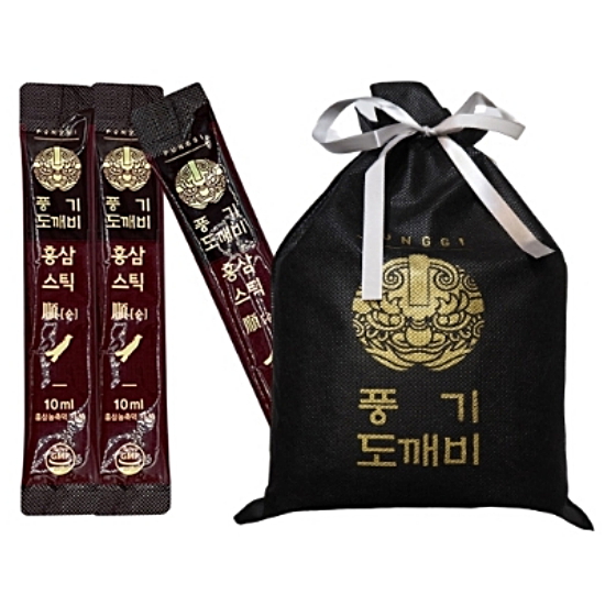 풍기도깨비 홍삼스틱 순 10ml (90개)_이미지