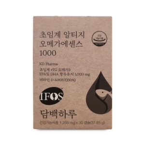 담백하루 초임계 알티지 오메가3 에센스 1000 1255mg 30캡슐 (3개)_이미지