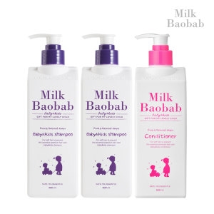 베이비앤키즈 샴푸 500ml 2개 +키즈컨디셔너 500ml 1개