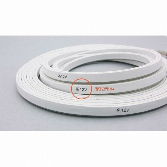 라이트컴 COMS LED 튜브네온 플렉시블 바 슬림형 화이트 500cm_이미지