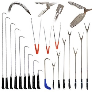 [불명] 다용도 악어집게 스텐 해루질 집게 1-4 악어집게1000mm