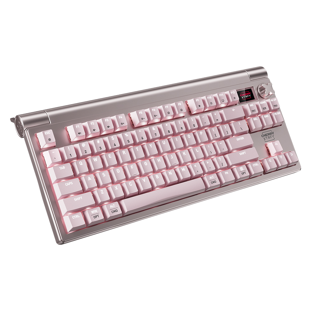 CHERRY XTRFY MX 8.3 TKL 8K 유무선 기계식 (핑크)_이미지
