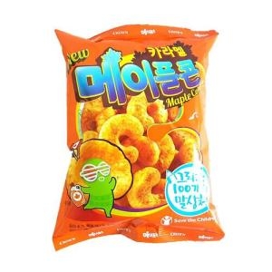 크라운제과 카라멜콘 메이플 74g (10개)