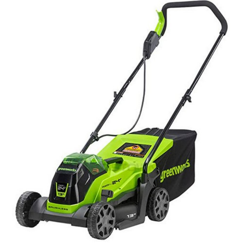 그린웍스 G-24V 잔디깍기 비자주식 신형