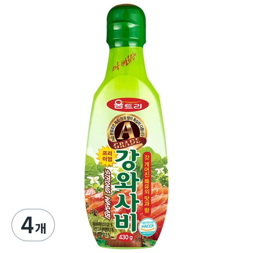 움트리 프리미엄 강와사비 430g (4개)